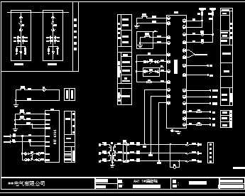 某工厂中置柜电气系统设计图免费下载 - 电气图纸 - 土木工程网
